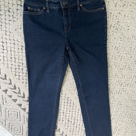 Chaps Jeans women's Daniella Curvy straight leg bootcut - Picture 4 of 5